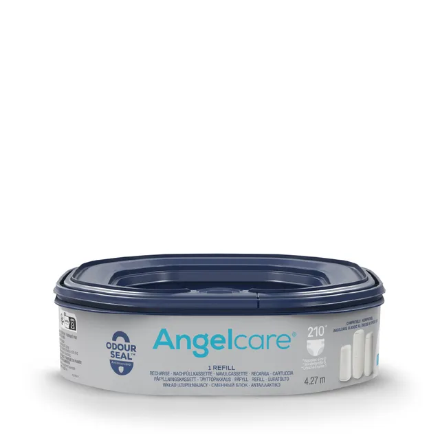angelcare-achteckige-nachf-llpackung-classic-folienkassette-f-r-bis-zu-210-winde image 1