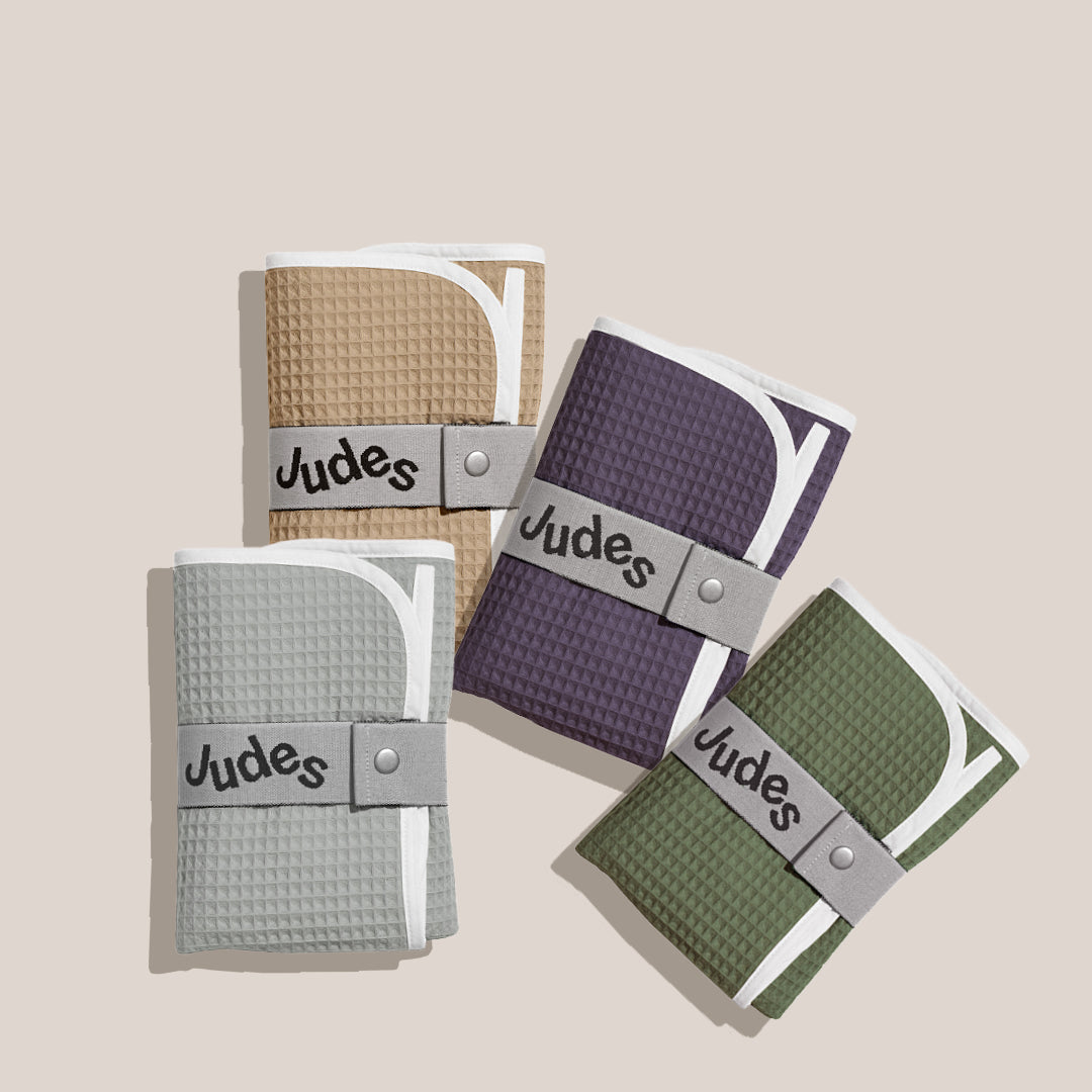 judes-family-wickelunterlage-sage-faltbare-wickelunterlage-bio-baumwolle-wasserd image 1