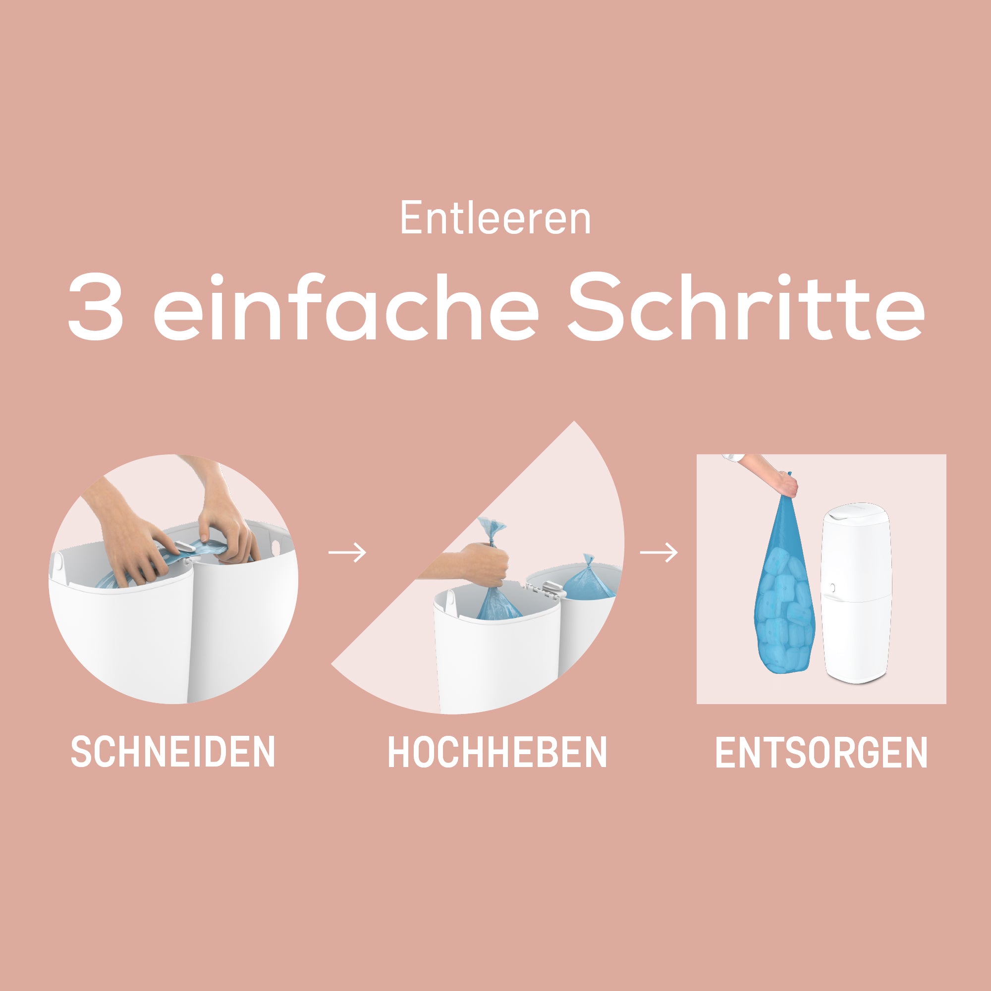 angelcare-classic-xl-windeleimer-mit-achteckiger-nachf-llkassette-bis-210-windel image 8