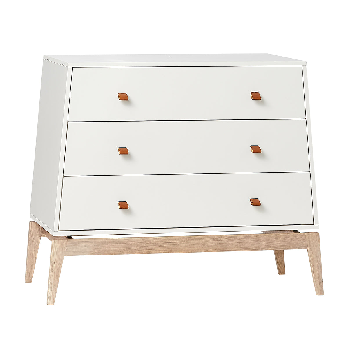 leander-luna-kommode-white-oak-mit-3-schubladen image 2
