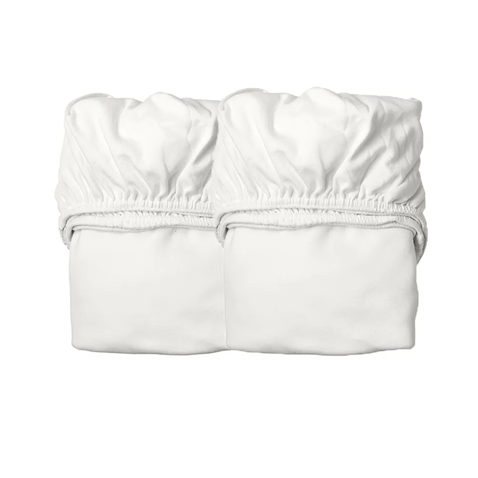 leander-classic-spannbettlaken-bio-baumwolle-f-r-wiege-40-x-80-cm-2-st-ck image 1