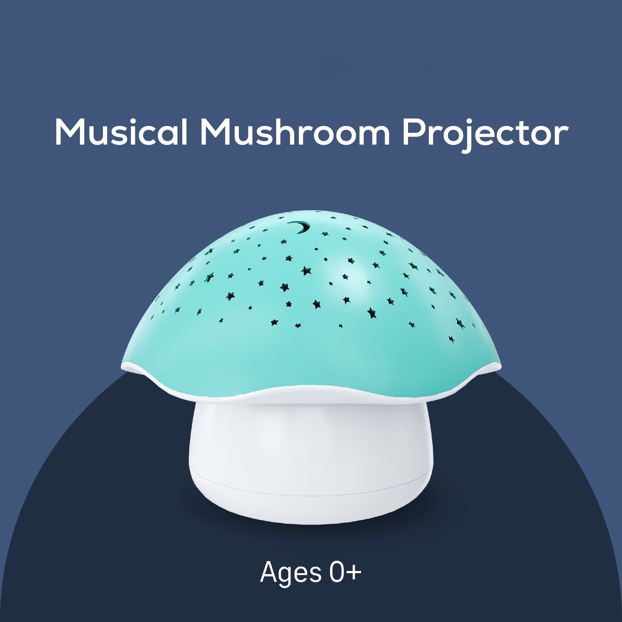 angelcare-musical-mushroom-nachtlicht-projektor-blau image 2