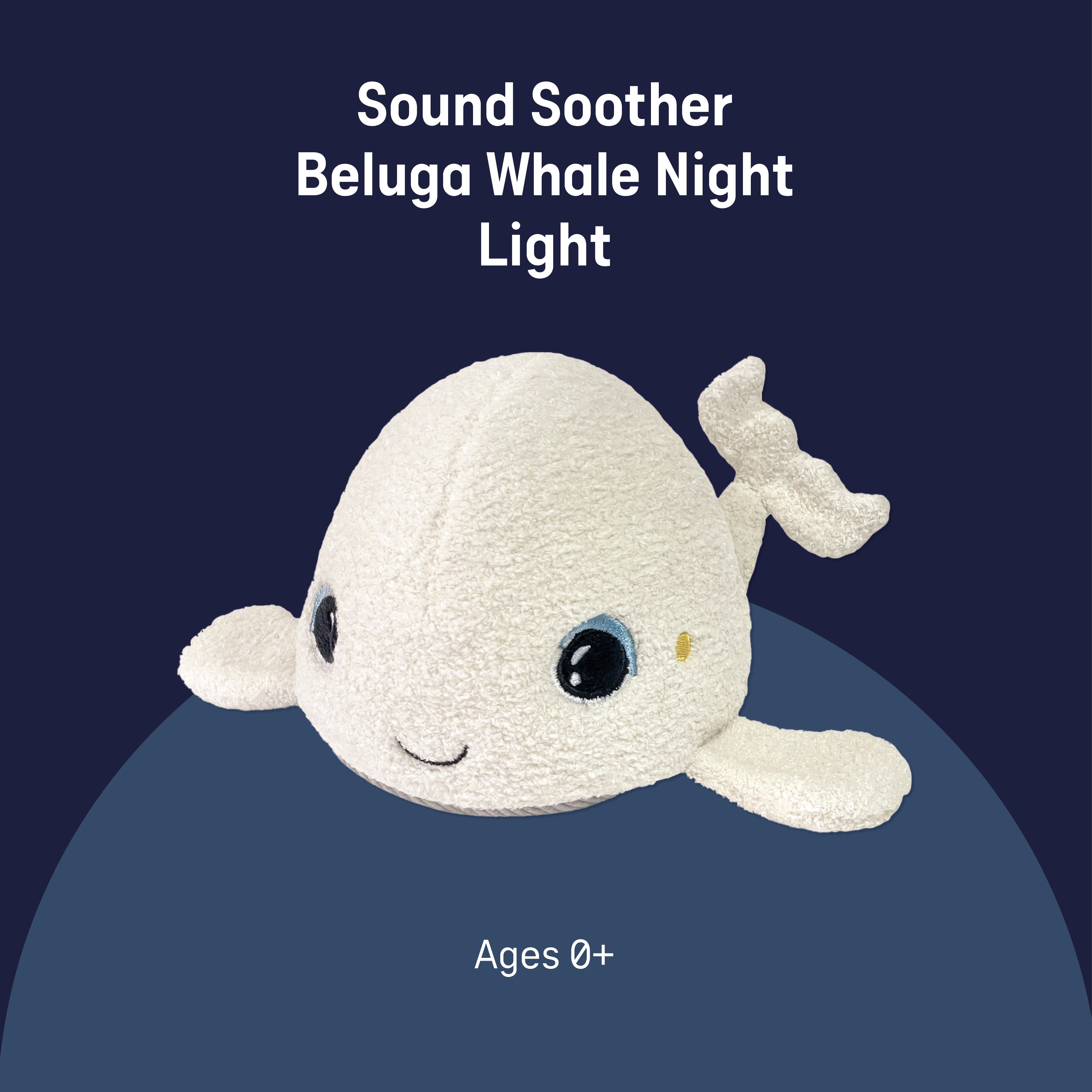 angelcare-sound-soother-beluga-wal-kuschel-nachtlicht image 2