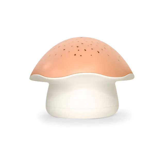 angelcare-pink-musical-mushroom-night-light-nachtlicht-projektor-mit-musik image 1