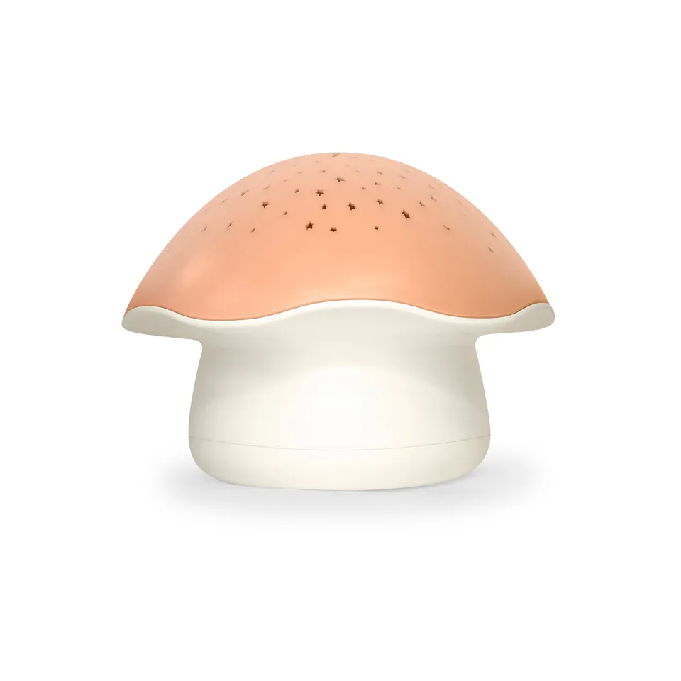 angelcare-pink-musical-mushroom-night-light-nachtlicht-projektor-mit-musik image 1