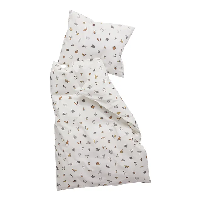 leander-baby-bettw-sche-forrest-70x100-cm-cappuccino-bio-baumwolle-perkal image 1