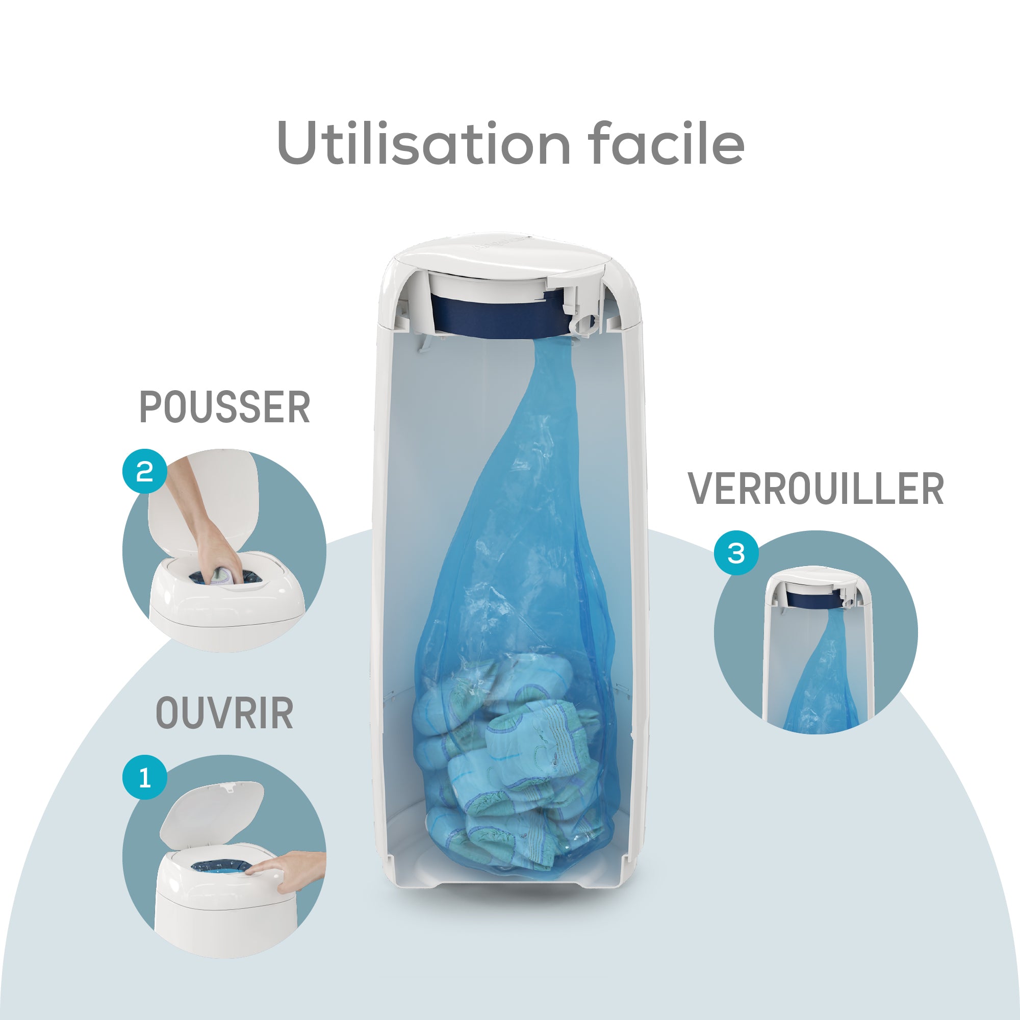 angelcare-dress-up-xl-windeleimer-mit-achteckiger-nachf-llkassette image 5
