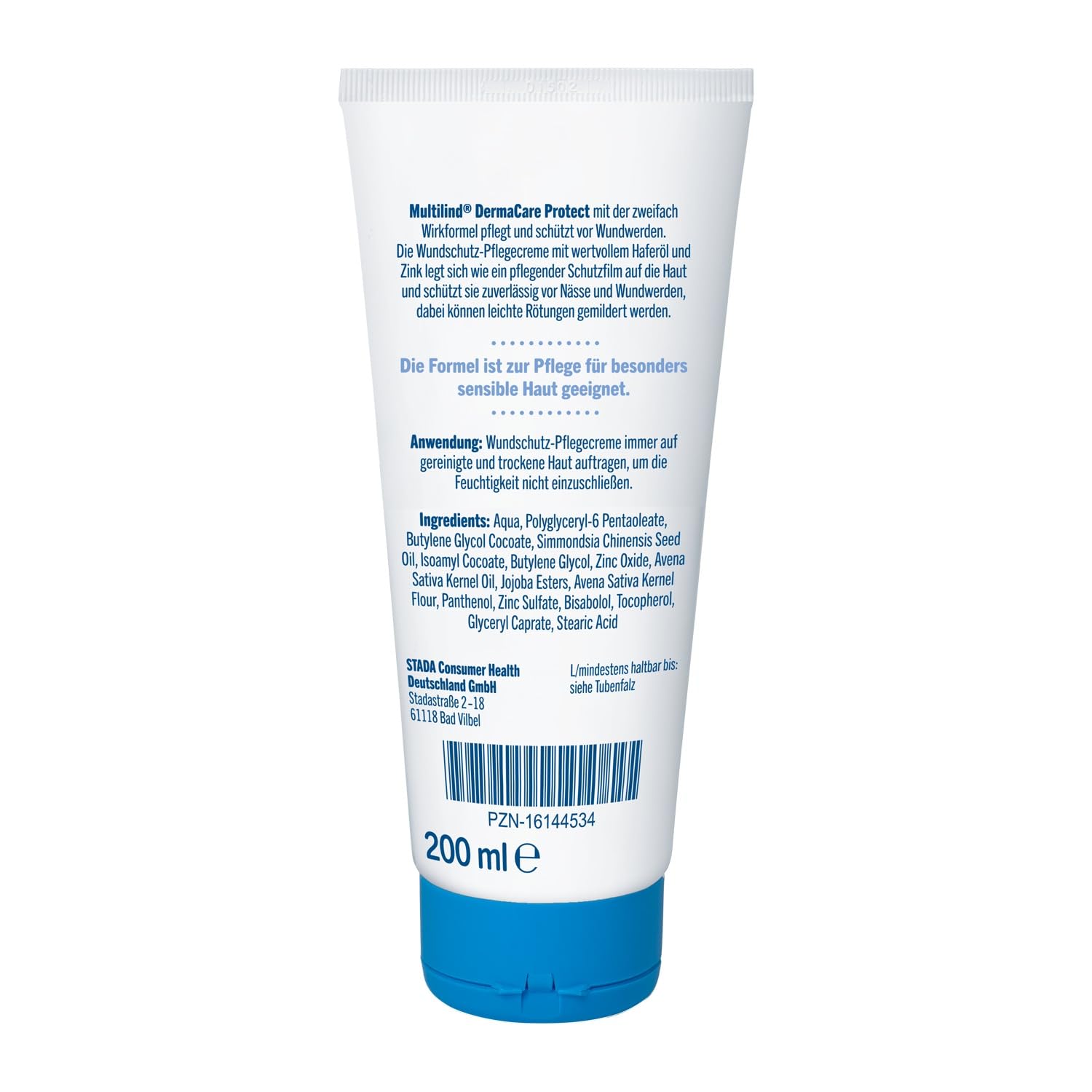 multilind-dermacare-protect-pflegecreme-200-ml-wundschutzcreme image 2