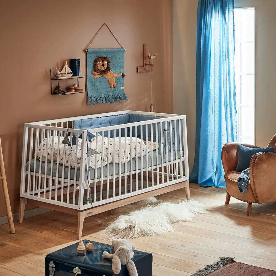 leander-luna-babybett-140x70cm-white-oak image 1