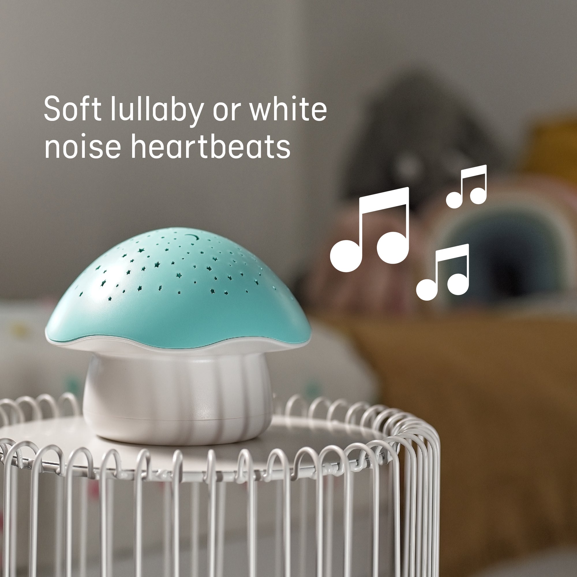 angelcare-celeste-musical-mushroom-projektor-mit-sound image 5