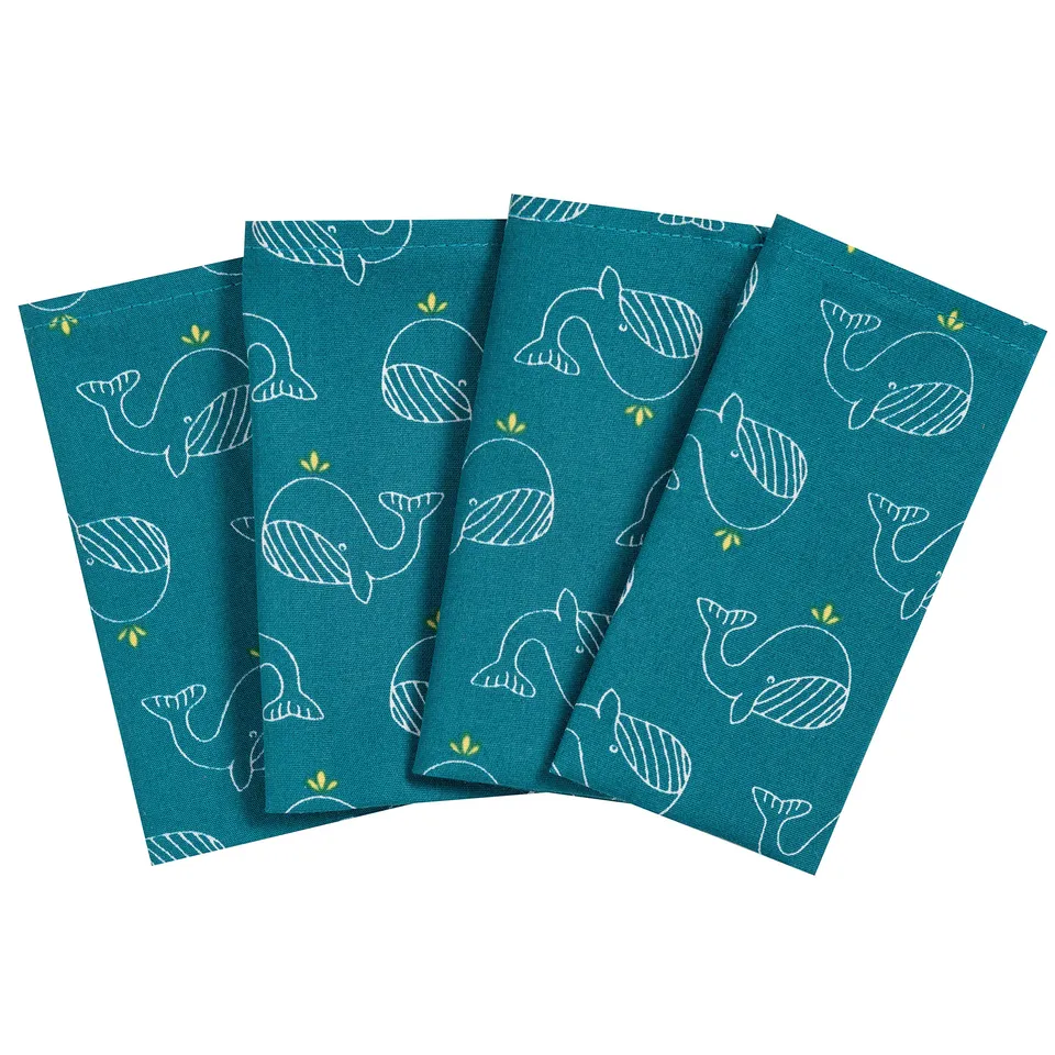 windelmanufaktur-kindertaschent-cher-bio-baumwolle-28x28-cm-4-st-ck-motiv-wale image 1
