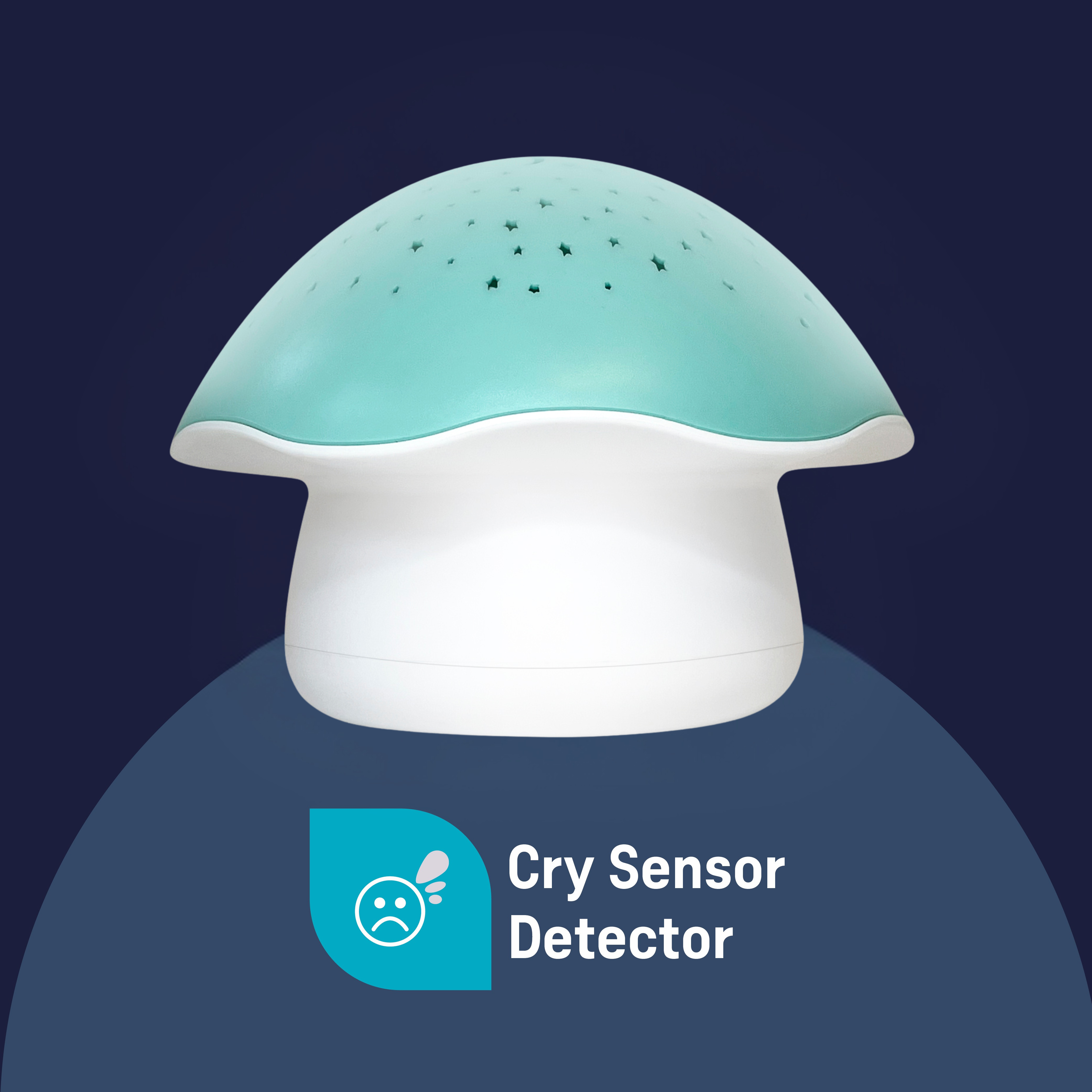 angelcare-musical-mushroom-nachtlicht-projektor-blau image 6