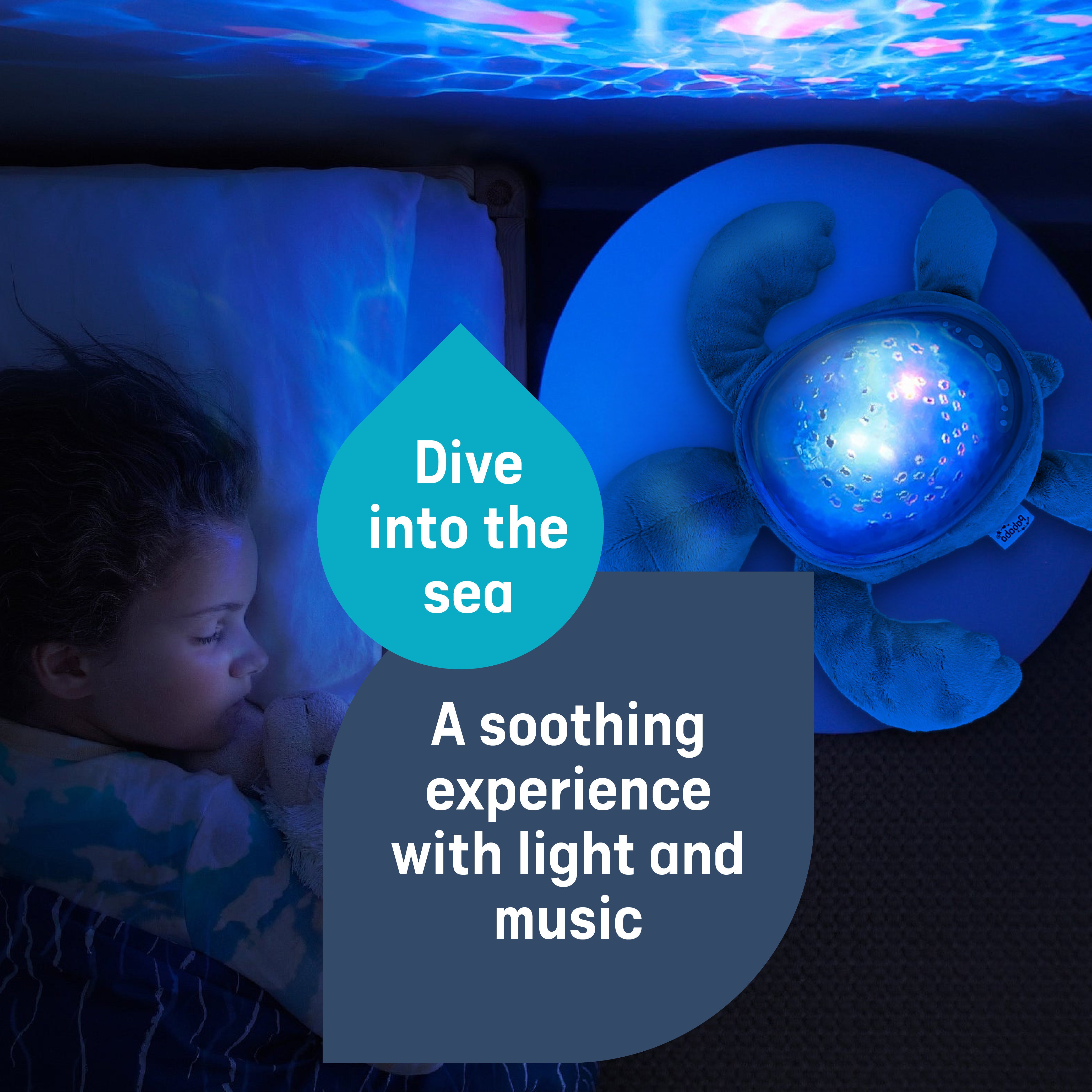 angelcare-aqua-dream-turtle-projektor-nachtlicht-meereswelt image 5