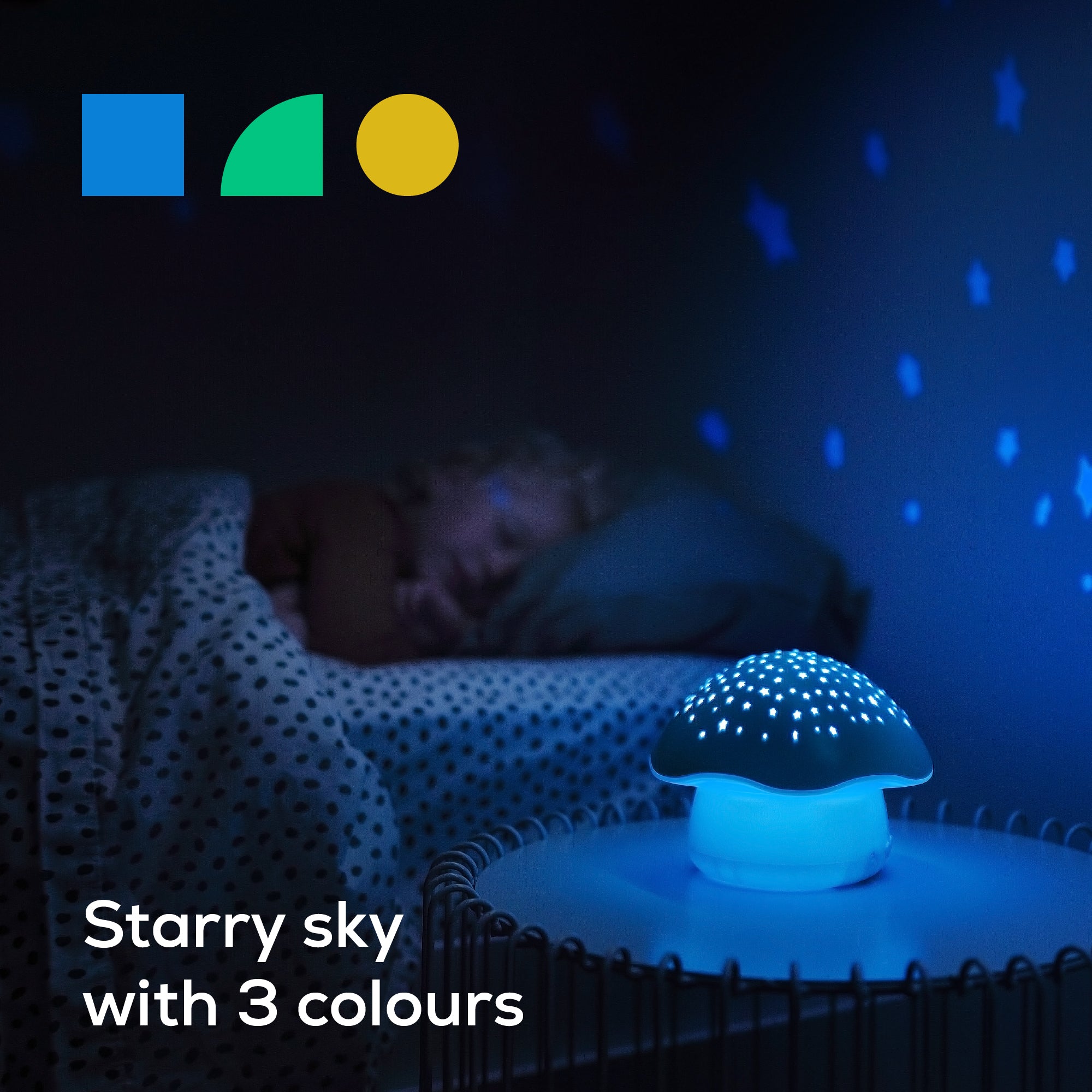 angelcare-musical-mushroom-nachtlicht-projektor-blau image 5