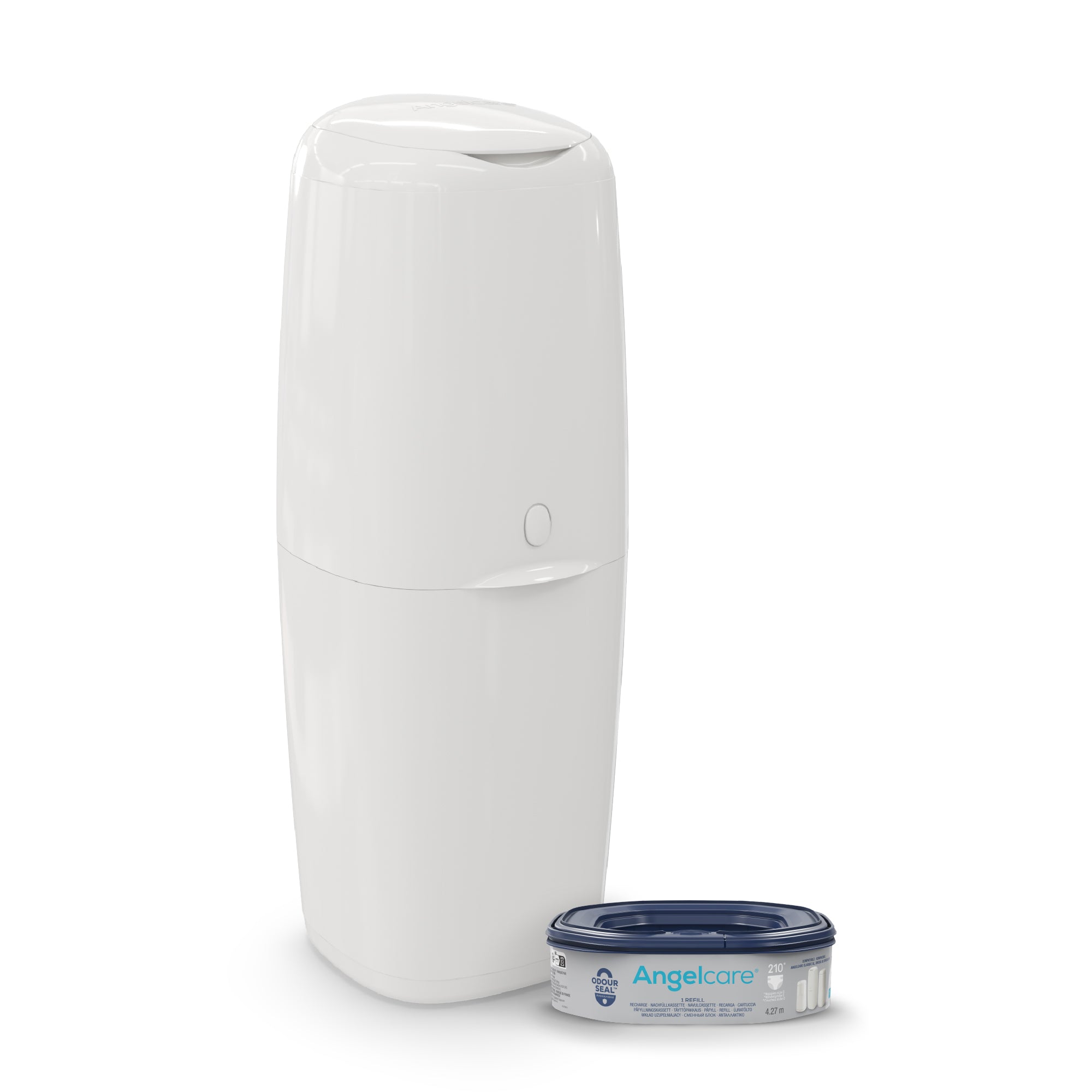 angelcare-classic-xl-windeleimer-mit-achteckiger-nachf-llkassette-bis-210-windel image 1