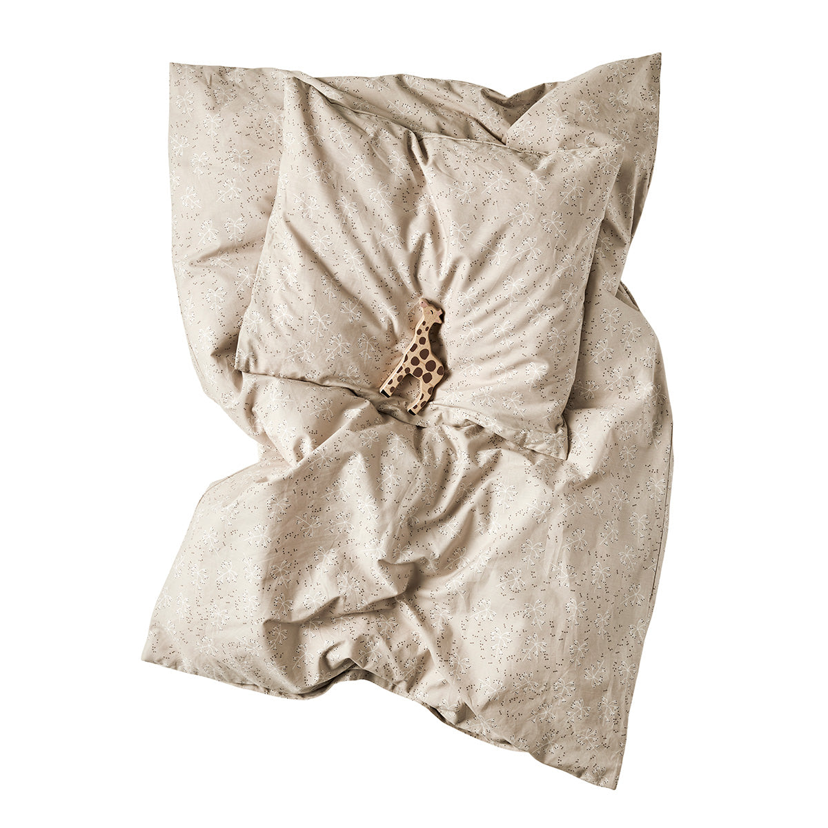 leander-junior-bettw-sche-meadow-100x135-cm-cappuccino-bio-baumwolle image 3