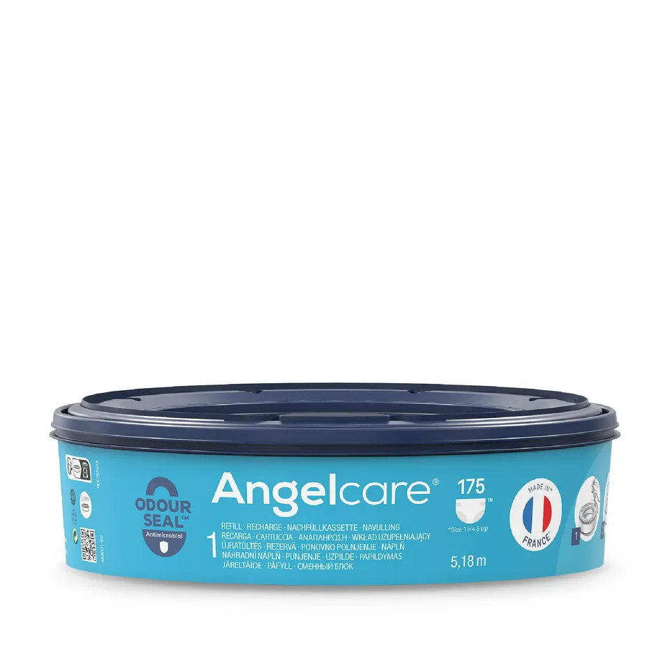 angelcare-round-nachf-llkassetten-endlosfolie-f-r-bis-zu-175-windeln image 1